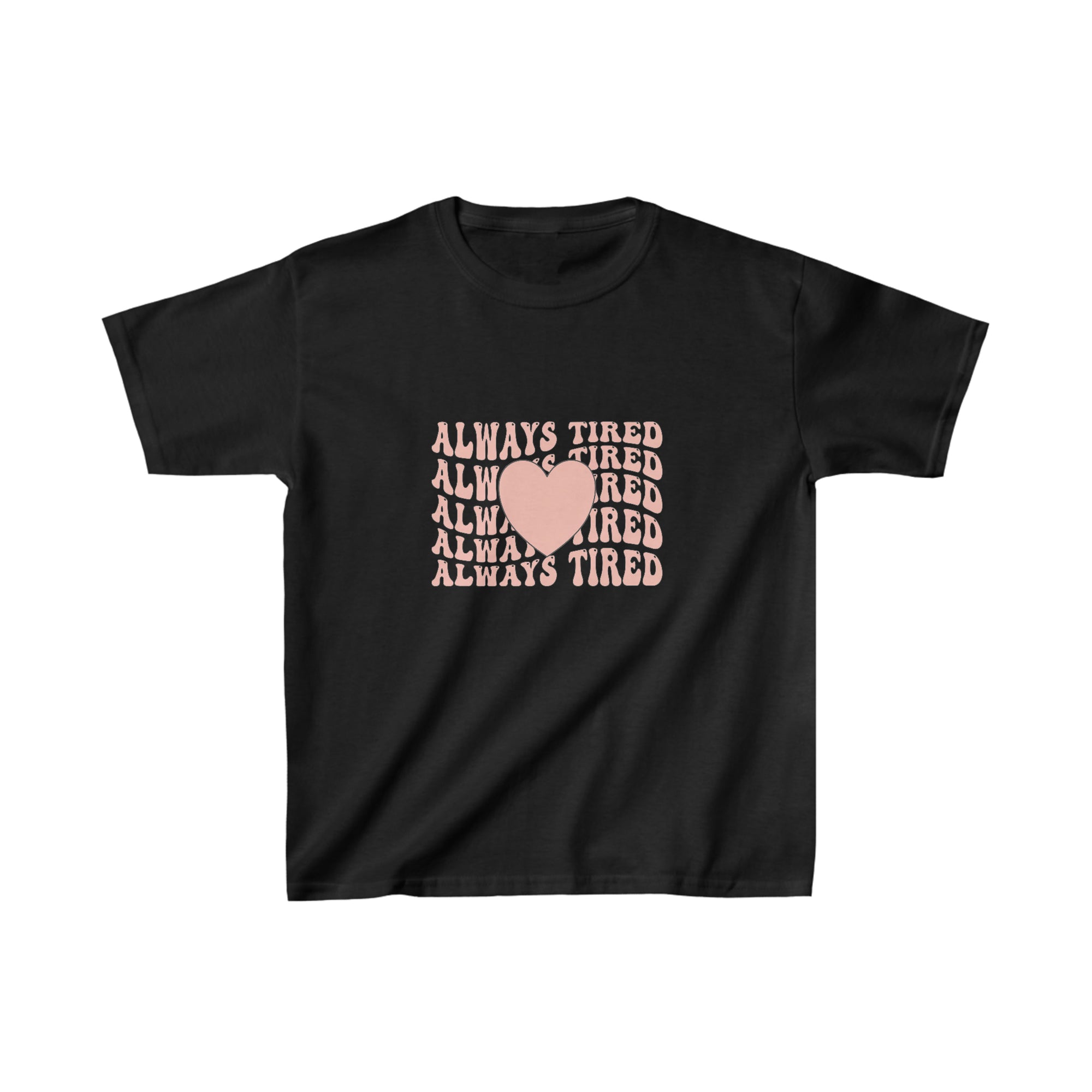 Klever Kiddoz "Always Tired" Kids Cotton T-Shirt