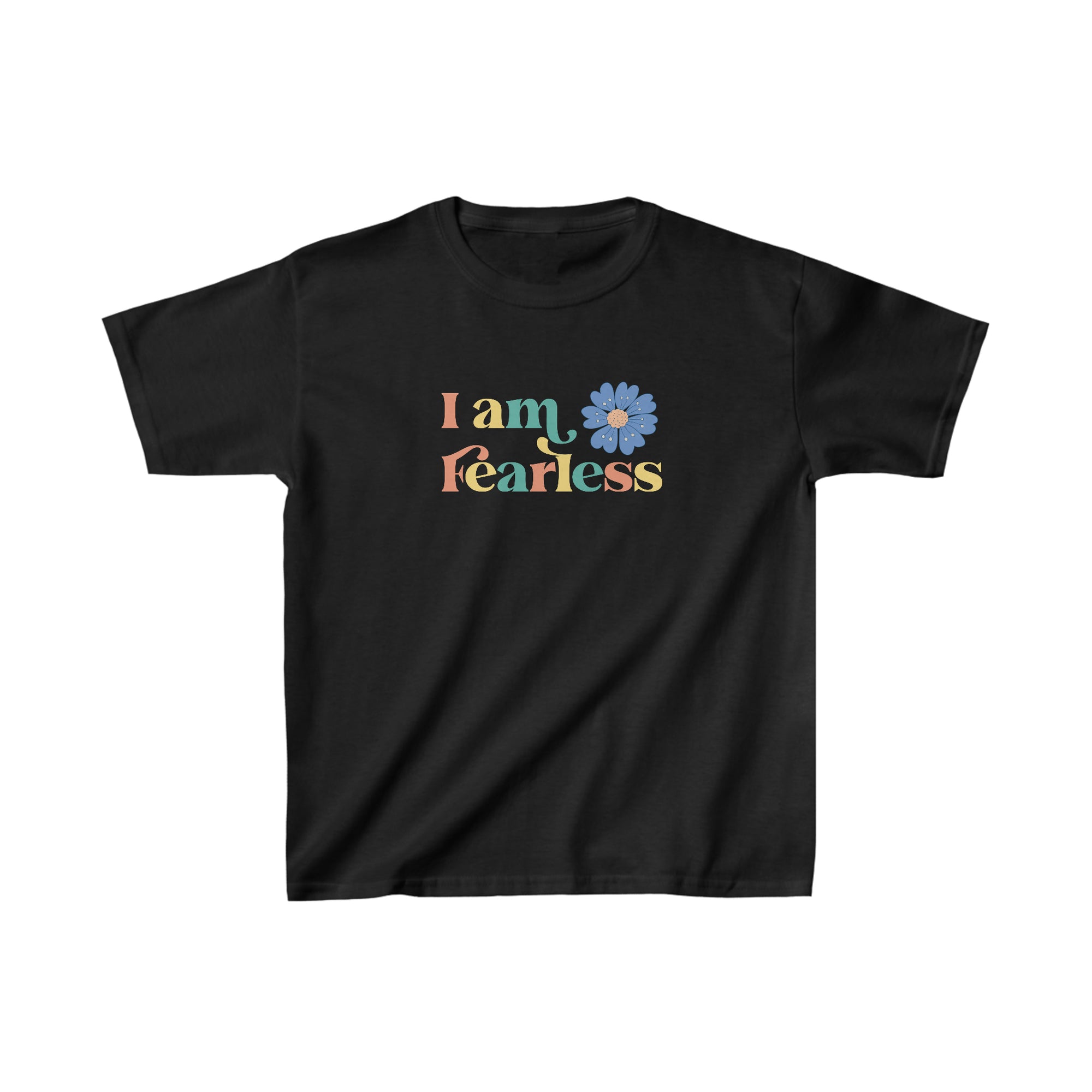 Klever Kiddoz "I Am Fearless" Kids Cotton T-Shirt