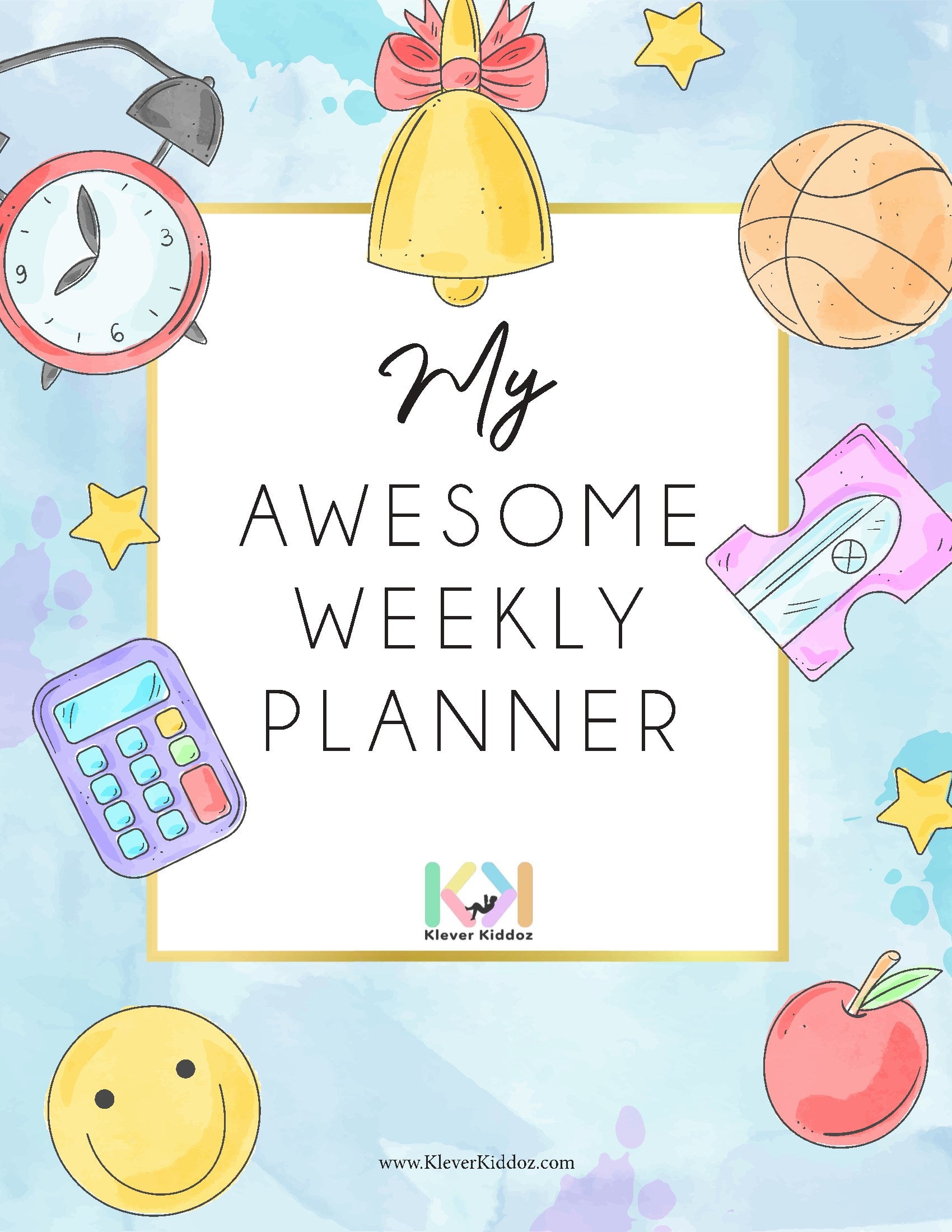 Klever Kiddoz Children Weekly & Daily Planner