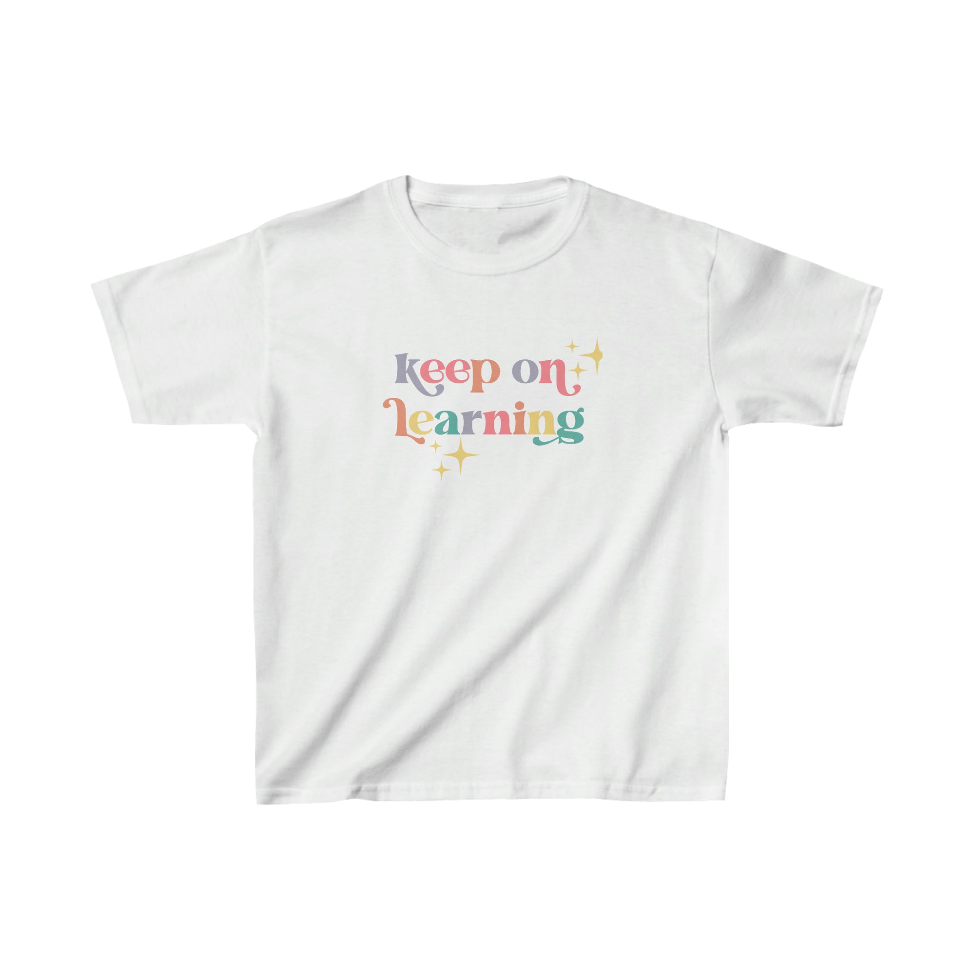 Klever Kiddoz "Keep On Learning" Kids Cotton T-Shirt